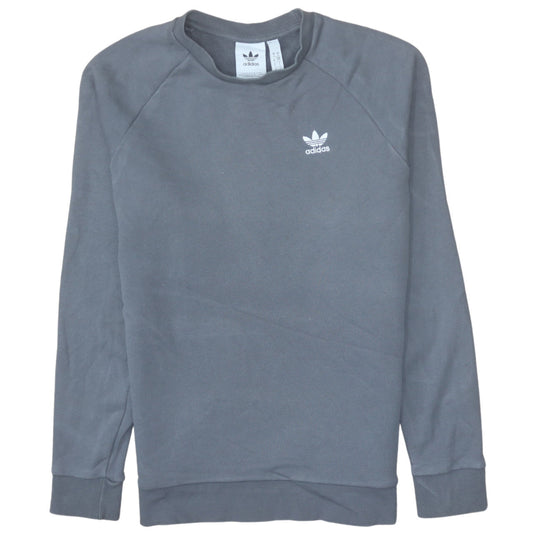 Mens UK Size S adidas Grey Pullover Sweatshirt