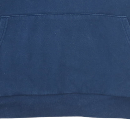 Under Armour Boys Navy Blue Pullover Hoodie YXL 158-170 ColdGear Fleece