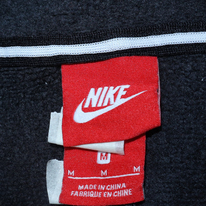 Womens UK Size M Nike Black Full Zip Sweatshirt