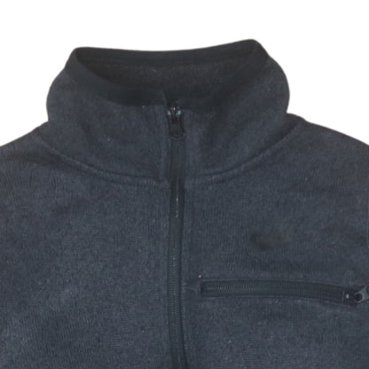 Womens UK Size M Nike Black Full Zip Sweatshirt