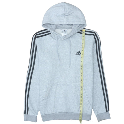 Mens UK Size M Adidas Grey Pullover Hoodie