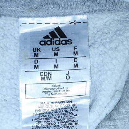 Mens UK Size M Adidas Grey Pullover Hoodie