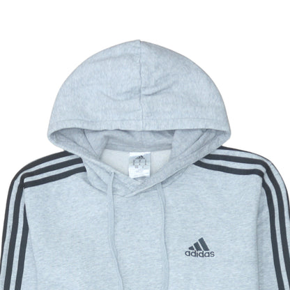 Mens UK Size M Adidas Grey Pullover Hoodie