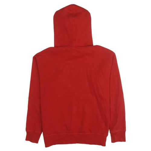 Womens UK Size M Champion Red Pullover Hoodie