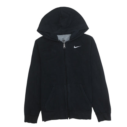 Teens UK Size XL Nike Black Full Zip Hoodie