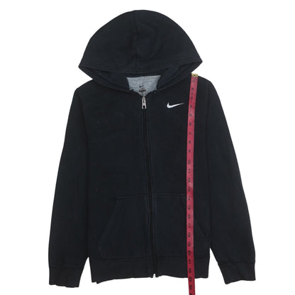 Teens UK Size XL Nike Black Full Zip Hoodie