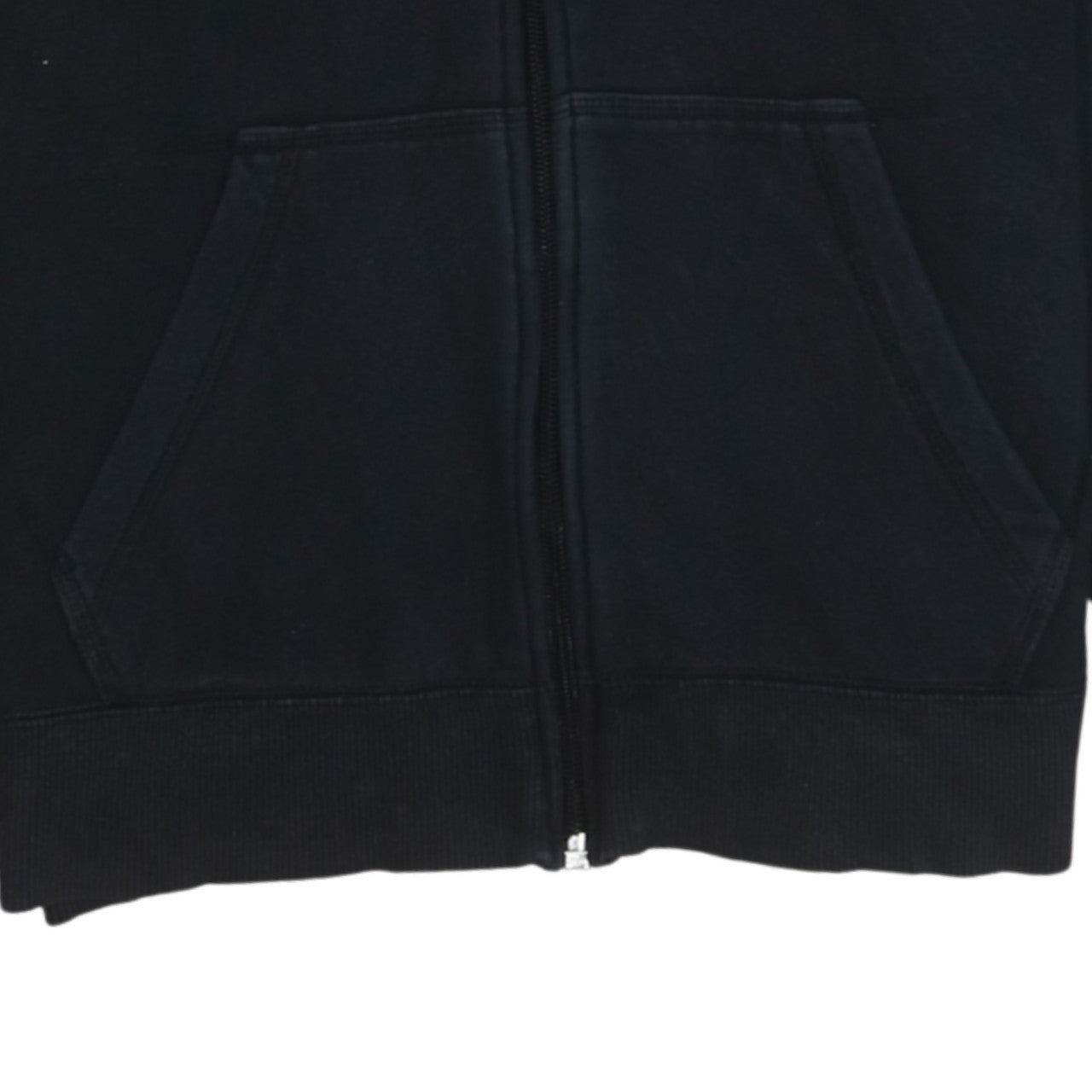 Teens UK Size XL Nike Black Full Zip Hoodie