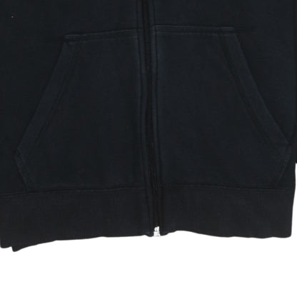 Teens UK Size XL Nike Black Full Zip Hoodie