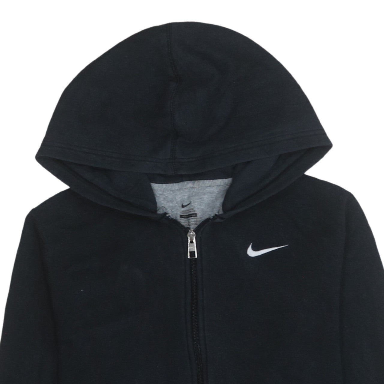 Teens UK Size XL Nike Black Full Zip Hoodie