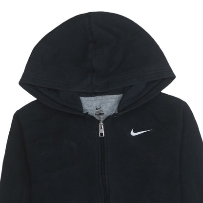 Teens UK Size XL Nike Black Full Zip Hoodie