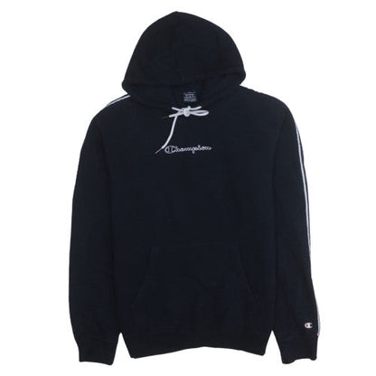 Mens UK Size M Champion Black Pullover Hoodie