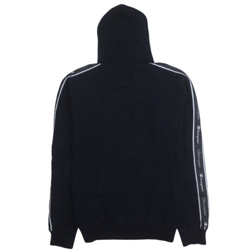 Mens UK Size M Champion Black Pullover Hoodie