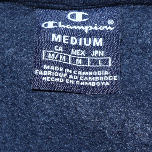 Mens UK Size M Champion Black Pullover Hoodie