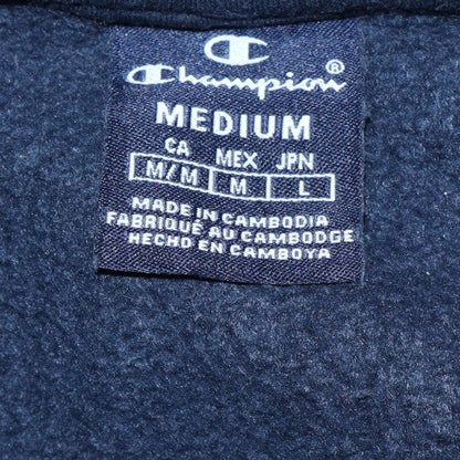 Mens UK Size M Champion Black Pullover Hoodie