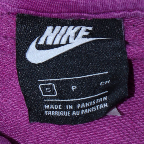Womens UK Size S Nike Purple Pullover Hoodie