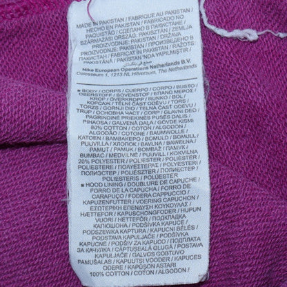 Womens UK Size S Nike Purple Pullover Hoodie
