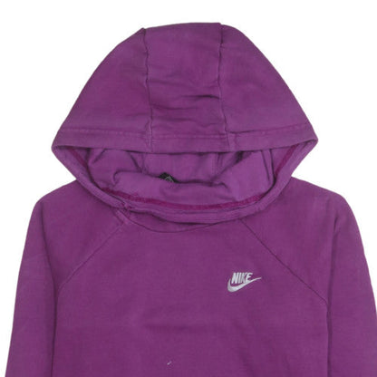 Womens UK Size S Nike Purple Pullover Hoodie