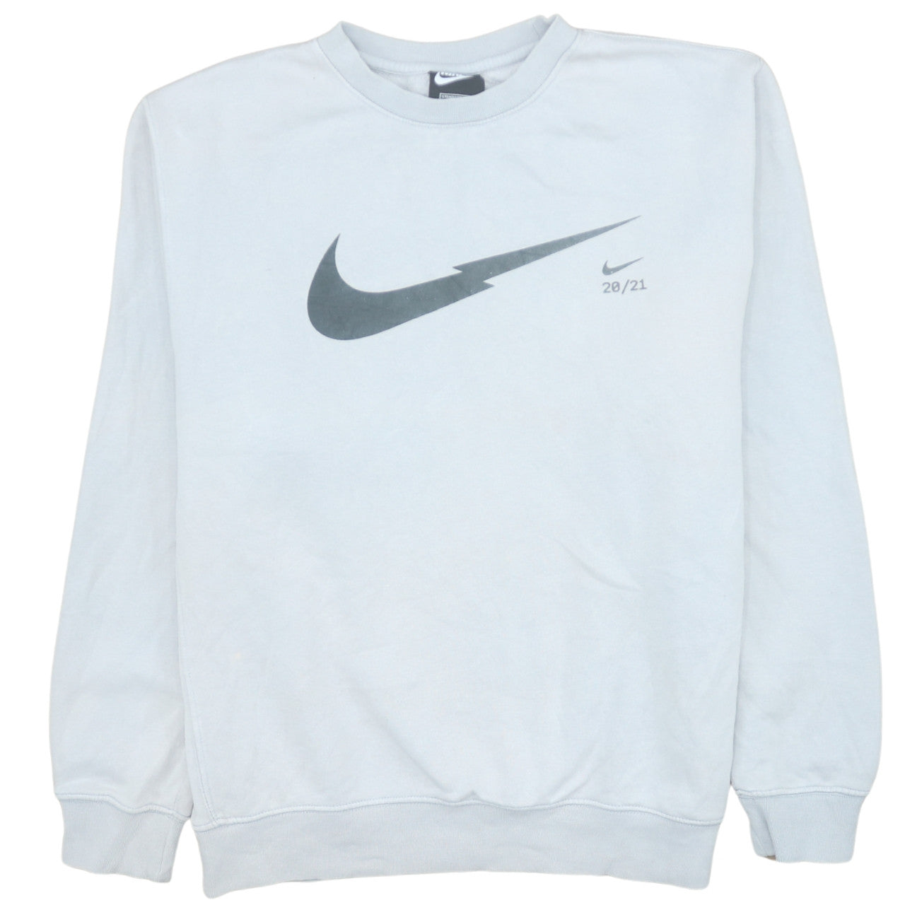 Mens UK Size M Nike White Pullover Sweatshirt
