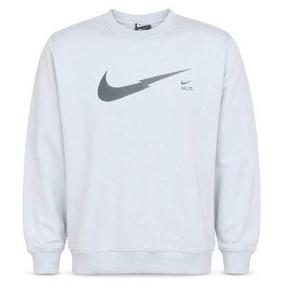 Mens UK Size M Nike White Pullover Sweatshirt