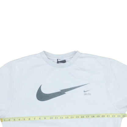 Mens UK Size M Nike White Pullover Sweatshirt