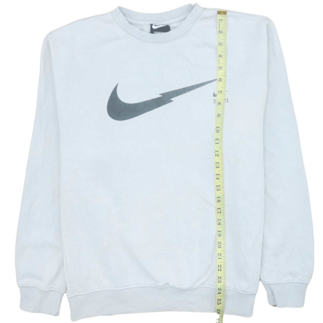 Mens UK Size M Nike White Pullover Sweatshirt