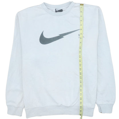 Mens UK Size M Nike White Pullover Sweatshirt