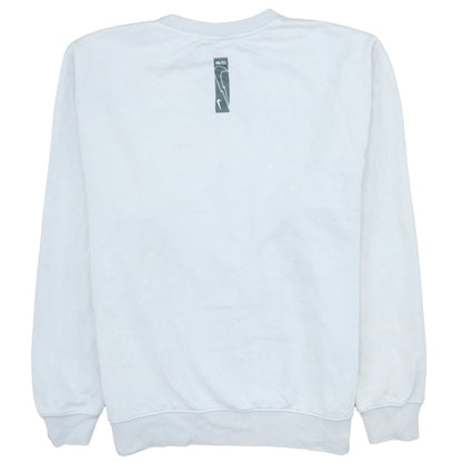 Mens UK Size M Nike White Pullover Sweatshirt