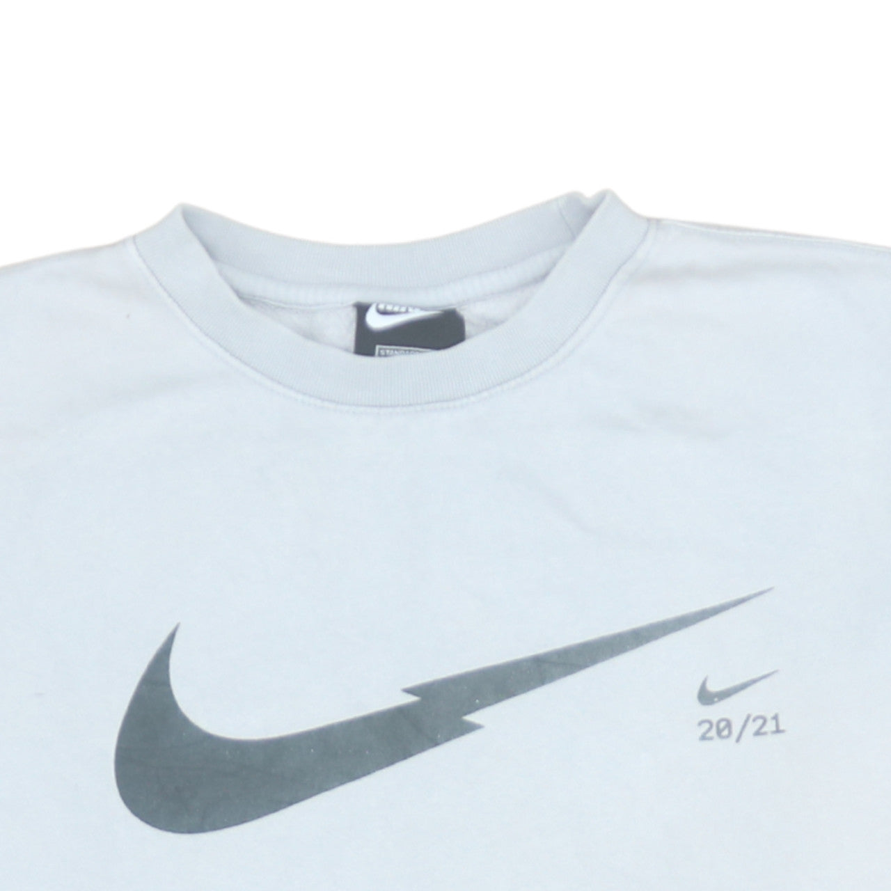 Mens UK Size M Nike White Pullover Sweatshirt