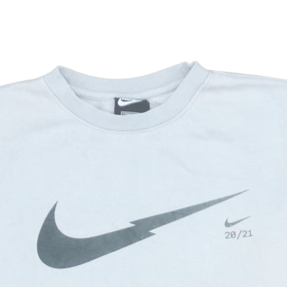 Mens UK Size M Nike White Pullover Sweatshirt