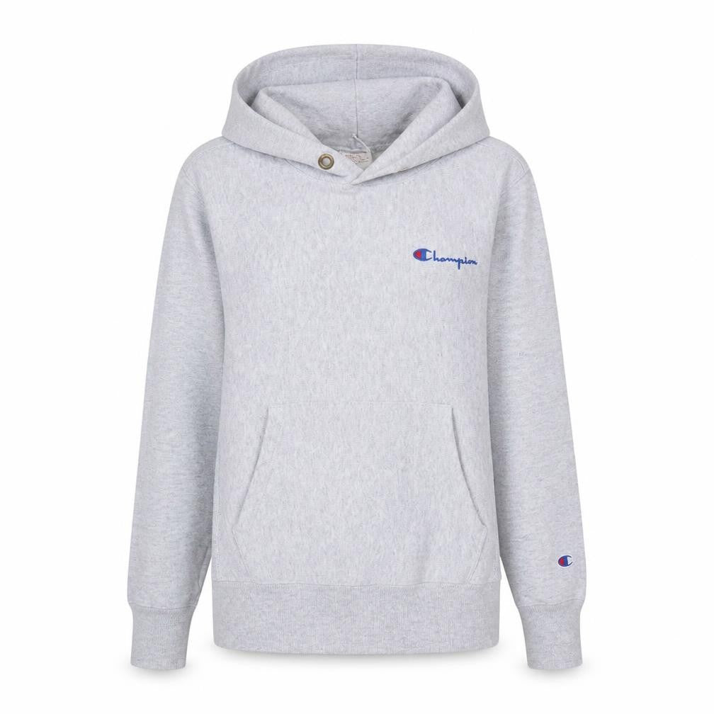 Womens UK Size M Champion Grey Pullover Hoodie