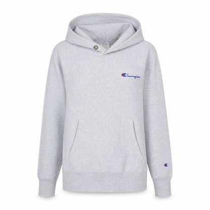 Womens UK Size M Champion Grey Pullover Hoodie