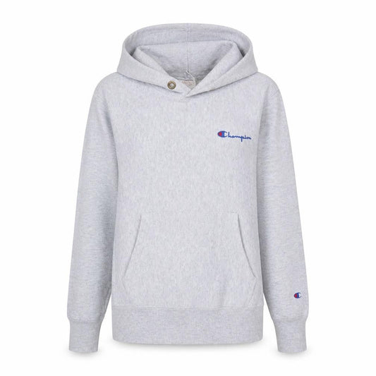 Womens UK Size M Champion Grey Pullover Hoodie