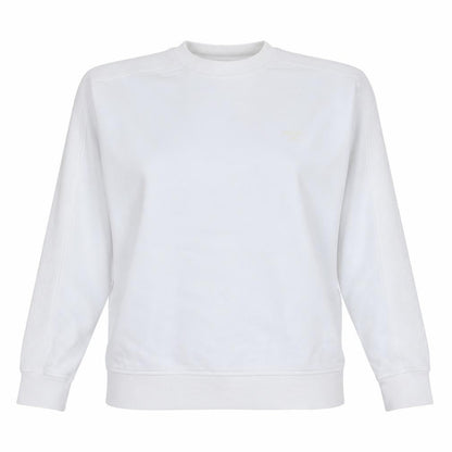 Womens UK Size 10 Barbour White Pullover Sweatshirt