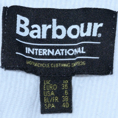 Womens UK Size 10 Barbour White Pullover Sweatshirt