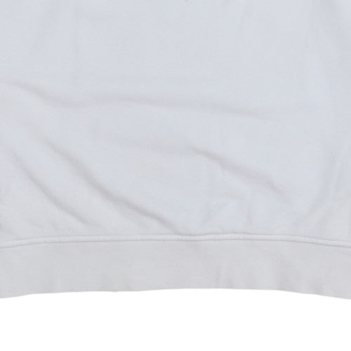 Womens UK Size 10 Barbour White Pullover Sweatshirt