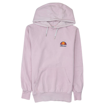 Womens UK Size S Ellesse Pink Pullover Hoodie