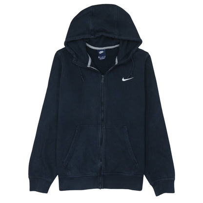 Mens UK Size M Nike Black Full Zip Hoodie