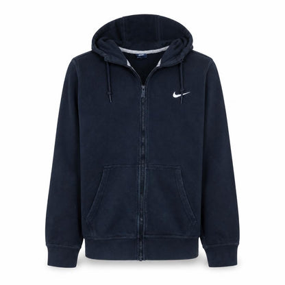 Mens UK Size M Nike Black Full Zip Hoodie