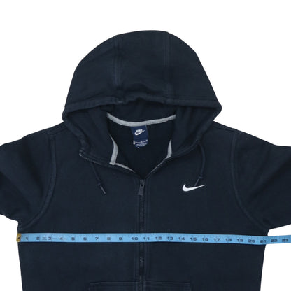 Mens UK Size M Nike Black Full Zip Hoodie