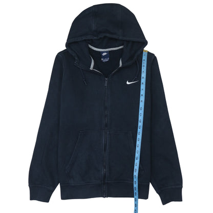 Mens UK Size M Nike Black Full Zip Hoodie