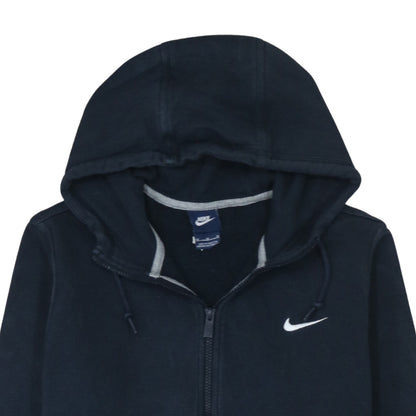 Mens UK Size M Nike Black Full Zip Hoodie