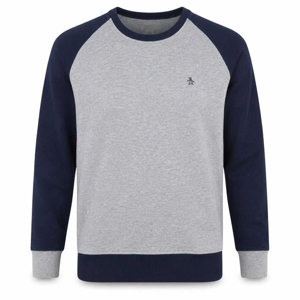 Mens UK Size S Original Penguin Grey Pullover Sweatshirt
