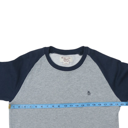 Mens UK Size S Original Penguin Grey Pullover Sweatshirt