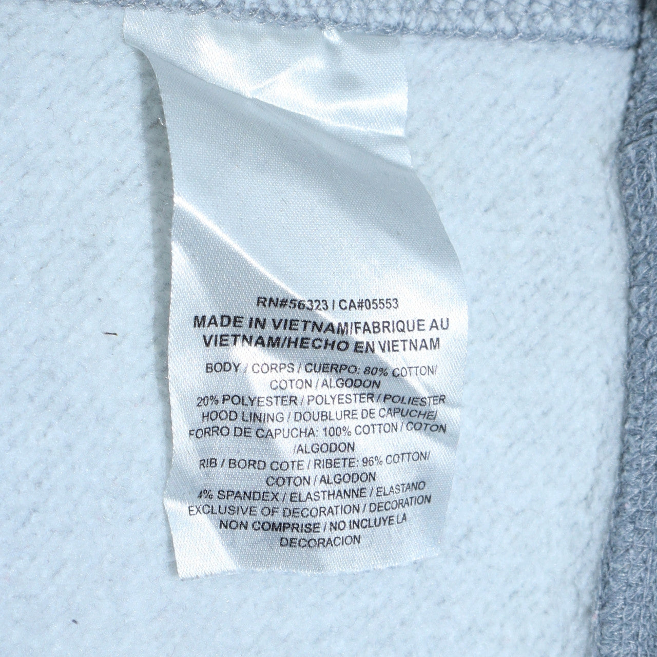 Mens UK Size XL Nike Grey Pullover Hoodie