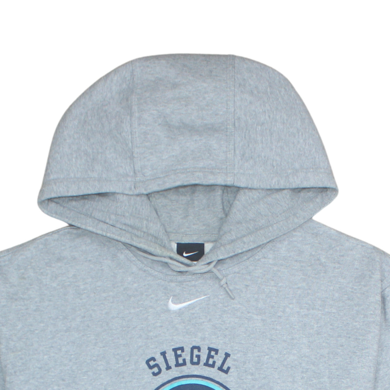 Mens UK Size XL Nike Grey Pullover Hoodie
