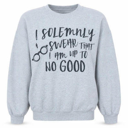 Womens UK Size M Harry Potter Grey Pullover Sweatshirt