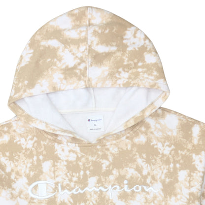 Womens UK Size XL Champion Beige Pullover Hoodie
