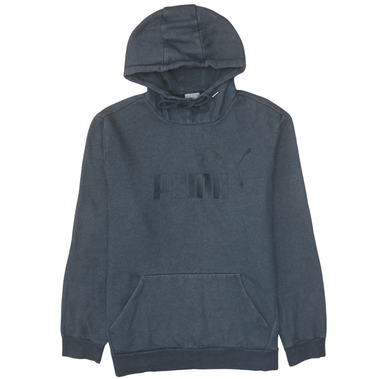 Mens UK Size L Puma Grey Pullover Hoodie