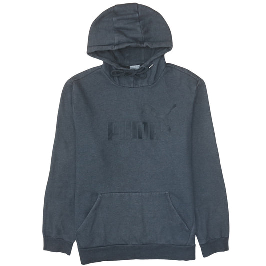 Mens UK Size L Puma Grey Pullover Hoodie