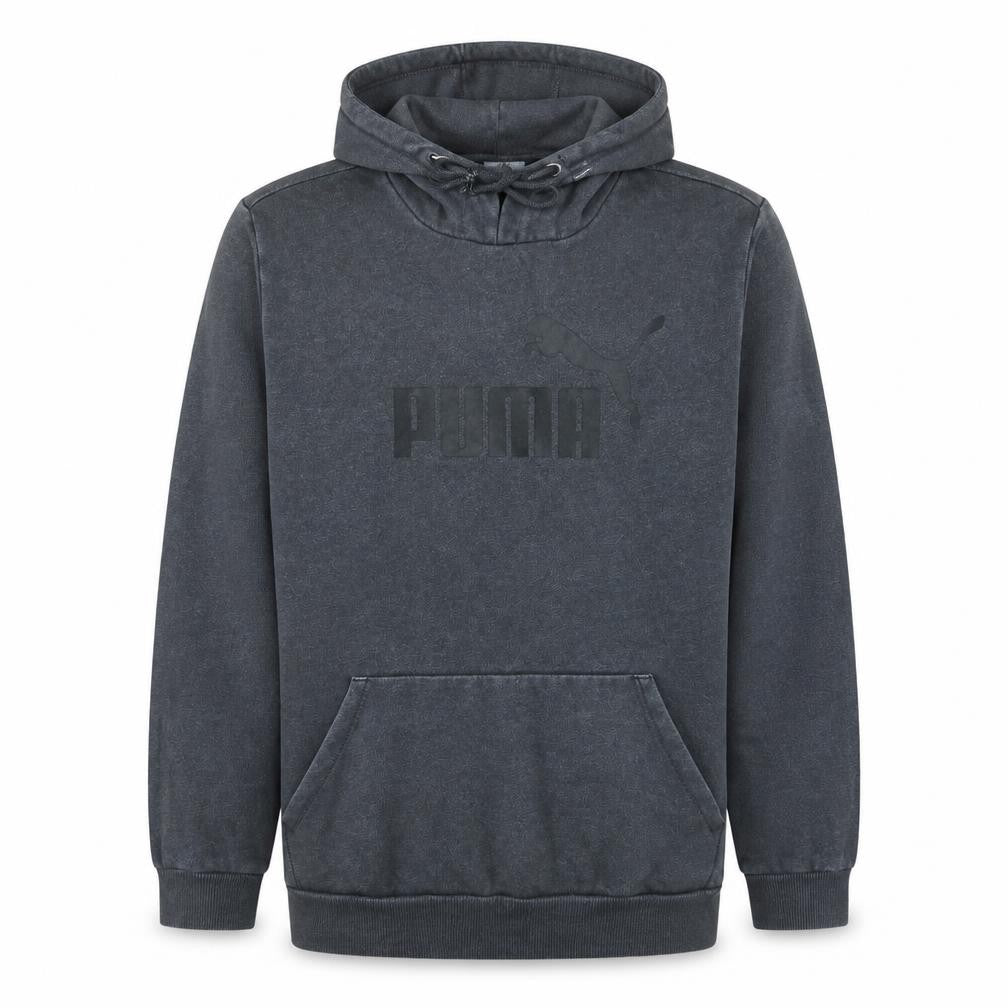 Mens UK Size L Puma Grey Pullover Hoodie